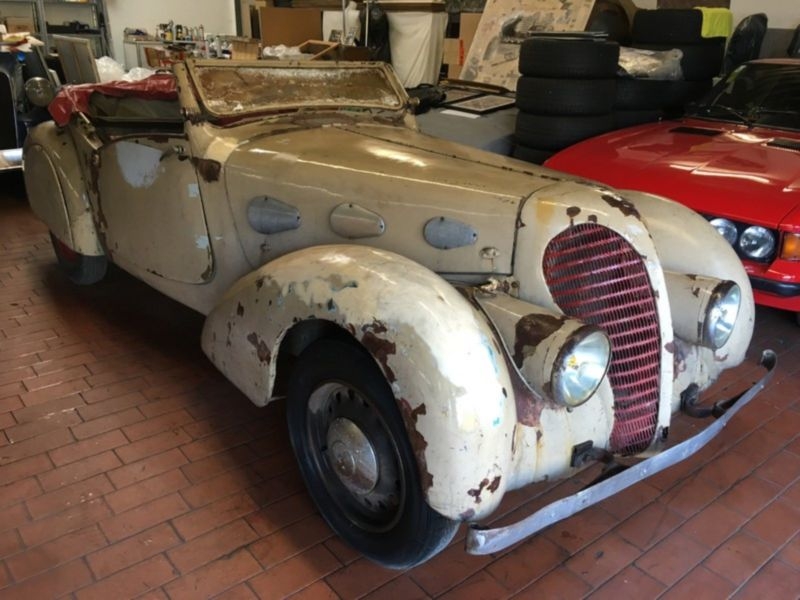 1937 Peugeot 402 Darl Mat Legere Special Sport Roadster Recreation By Marcel Portout Monterey 2012 Rm Sotheby S