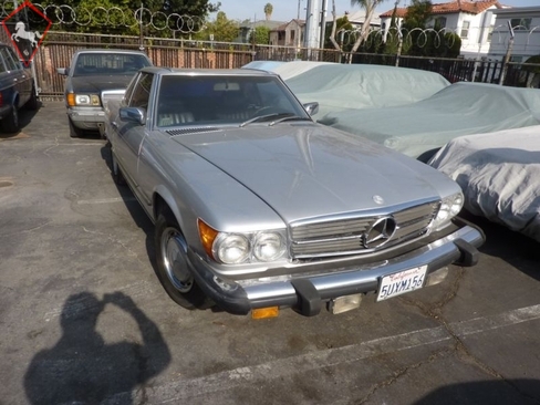 Mercedes-Benz 450SL w107 1980