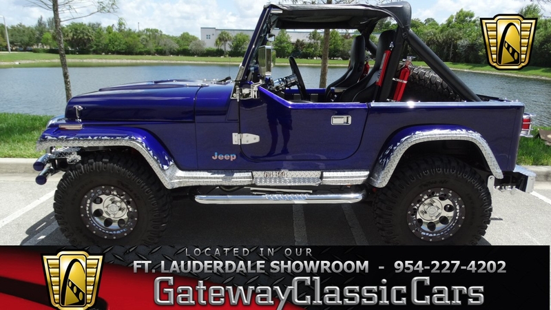 1989 Jeep Wrangler is listed Sold on ClassicDigest in Coral Springs by  Gateway Classic Cars for Not priced. 