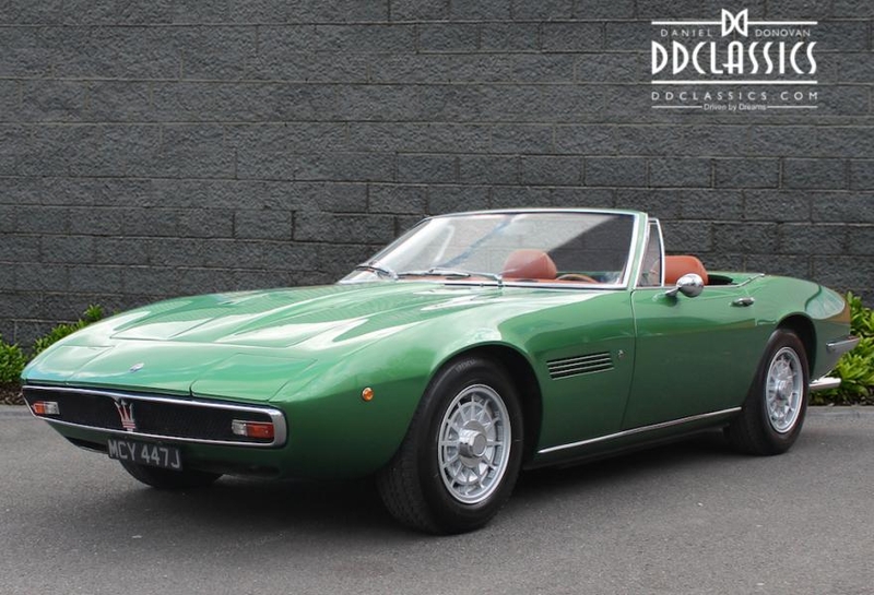 1971 Maserati Ghibli Is Listed Verkauft On Classicdigest In Surrey By Dd Classics For 329950 Classicdigest Com