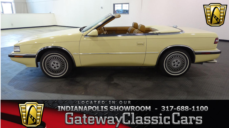 1989 Chrysler Lebaron Is Listed Sold On Classicdigest In