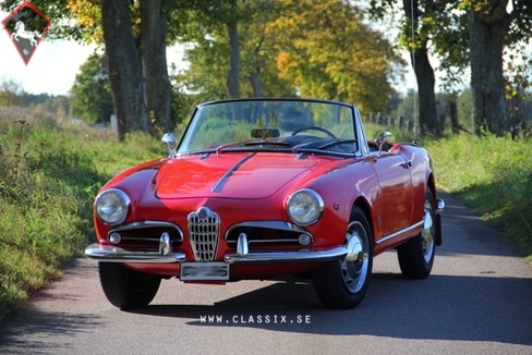 Alfa Romeo Giulietta Spider 1962