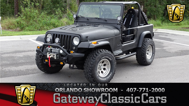 1990 Jeep Wrangler is listed Såld on ClassicDigest in Lake Mary by Gateway  Classic Cars for $14995. 