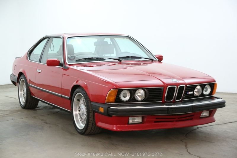 1987 BMW M 635 CSI is listed Sold on ClassicDigest in Los Angeles by ...