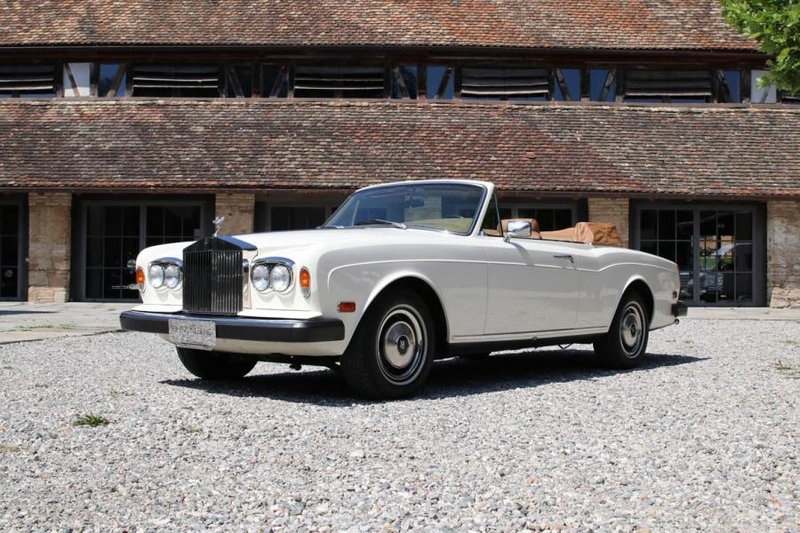 1982 Rolls Royce Corniche Convertible Is Listed For Sale On