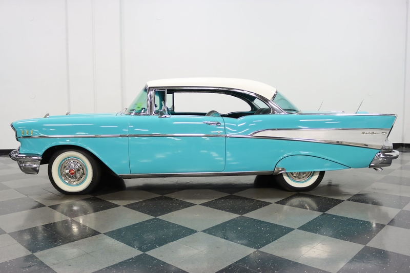 1957 Chevrolet Bel Air Is Listed Zu Verkaufen On Classicdigest In Dallas Fort Worth Texas By Streetside Classics For 64995 Com - 1957 Chevrolet Tropical Turquoise Paint Code