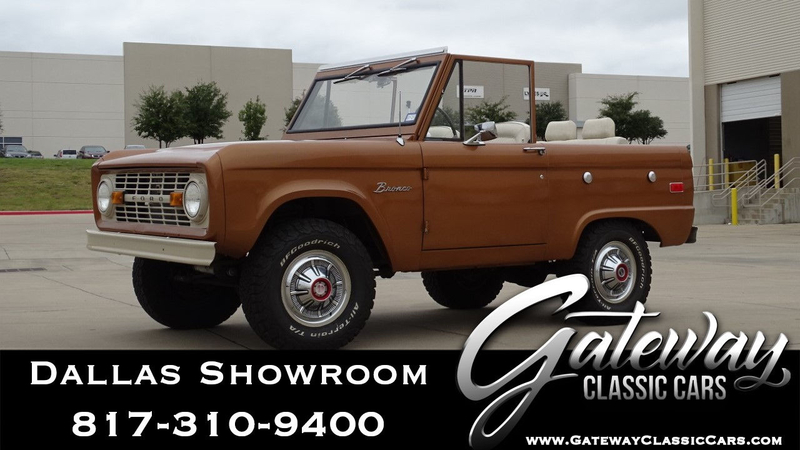 1973 Ford Bronco Is Listed For Sale On Classicdigest In Dfw Airport By Gateway Classic Cars Dallas For 500 Classicdigest Com