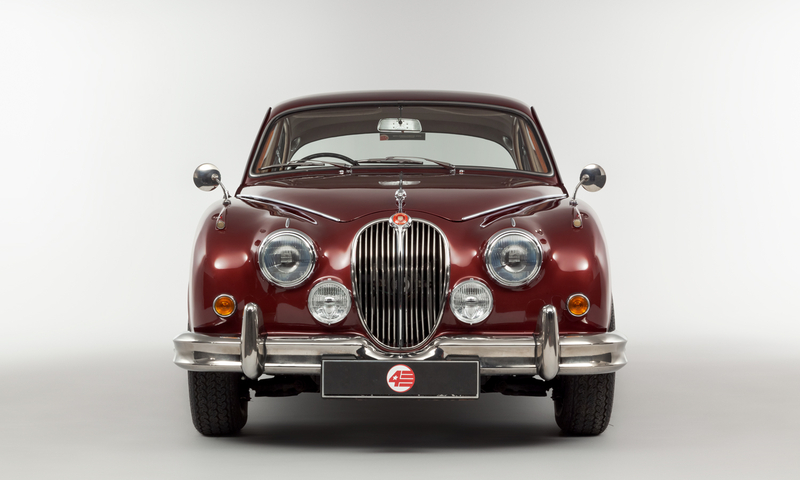 52mm Aluminium Kühler Für 1955-1967 Jaguar MK2 MK II Daimler 2.5 V8 V8-250 1967