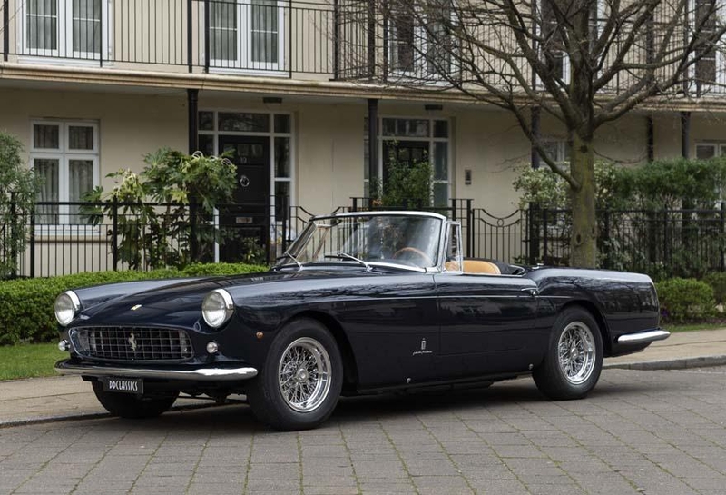 Publicité Rare Ferrari – Coupé 410/SA-250 GT/Cadillac Pininfarina – Années 1960 – Italie