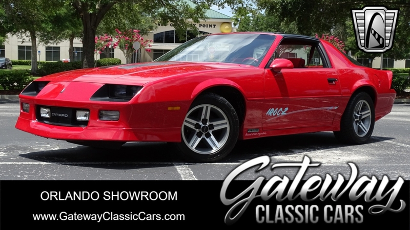 1987 Chevrolet Camaro is listed Sold on ClassicDigest in Lake Mary by  Gateway Classic Cars for $27000. 