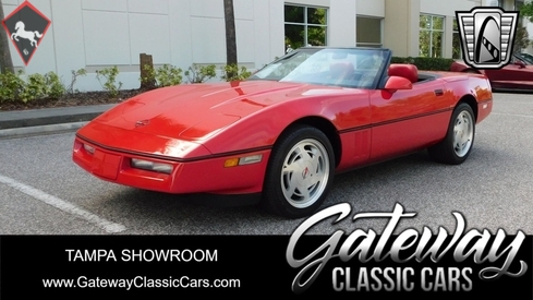 1989 Chevrolet Corvette is listed Sold on ClassicDigest in Ruskin by ...