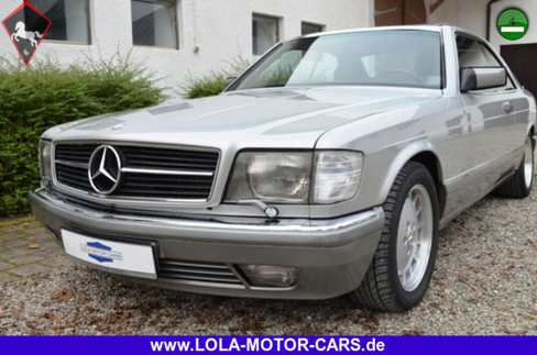 Mercedes-Benz 420 SEC w126 1987