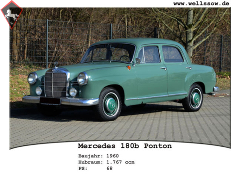 Mercedes-Benz 180 Ponton 1960