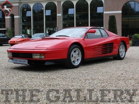 1985 ferrari testarossa black