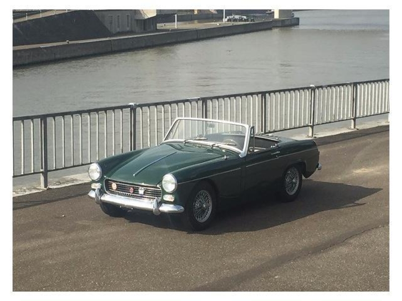 Yellow MG Midget