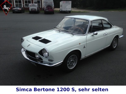 Simca 1200 Bertone Coupé 1968