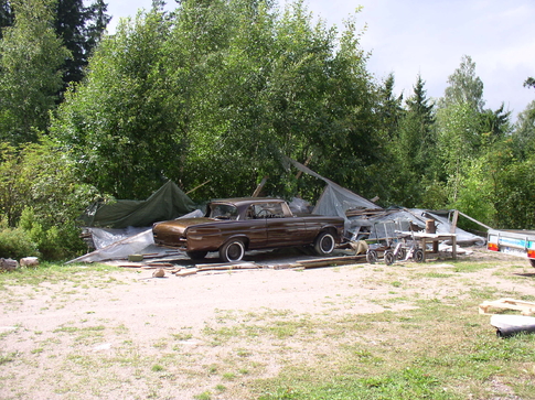 Destruction of the Compton Coupe DIY Spray Booth 