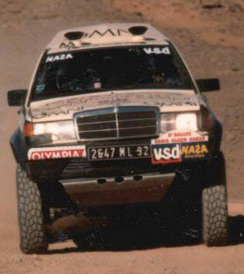 Mercedes w201 6x6 Paris Dakar