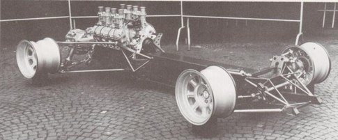 De Tomaso / P70 Chassis Turin Motor Show.