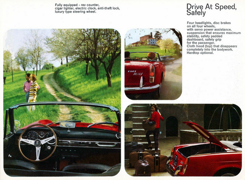 Fiat 1600 Sports Cabriolet.