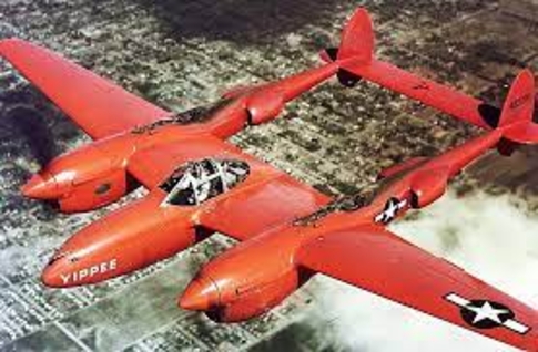 Yippee P-38J‑20  Lightning serial # 44‑23296