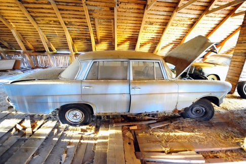 Mercedes Benz W110 Heckflosse Barn Find
