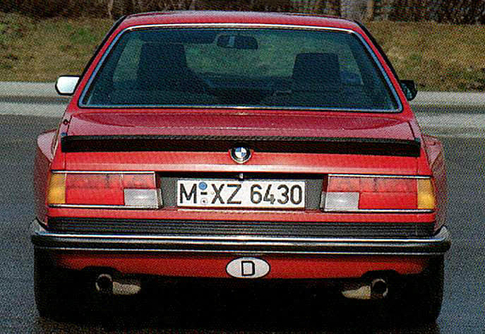 BMW 850 e31 mule looking like e24 on steroids.
