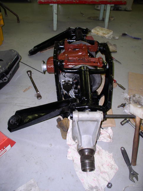 Jaguar E-type IRS DIY rebuilt by Andreas  