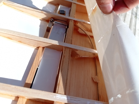 Crushed balsa