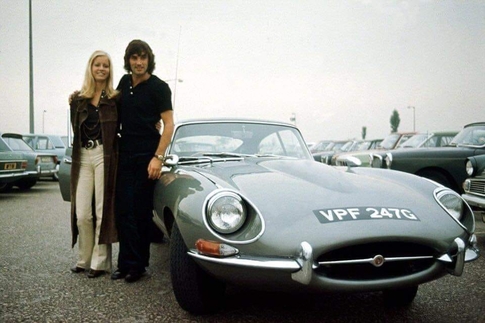 George Best with his s2 E-type