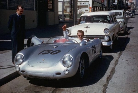 James Dean, Little Bastard and George Barris