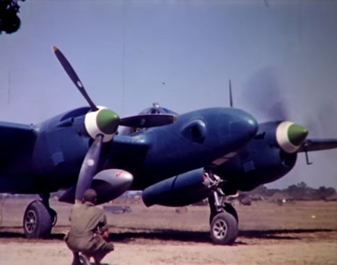 P38 Lightning start up