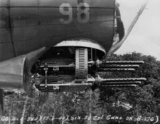 B17 Flying Fortress six-gun turret