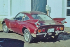 American Opel GT with Caddy 59 tail