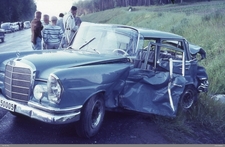 W111 Heckflosse safety body