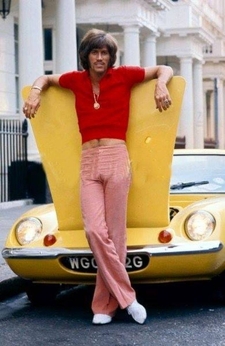 Barry Gibb & Lotus Europa