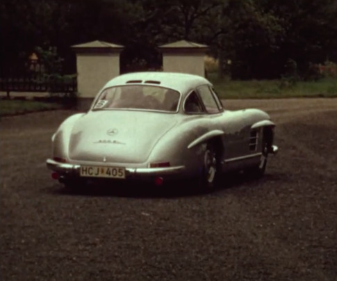 Mercedes Benz 300SL Gullwing in the 70's Sweden
