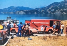 Porsche 911 racing team Rally Acropolis