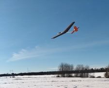 2M sailplane flying